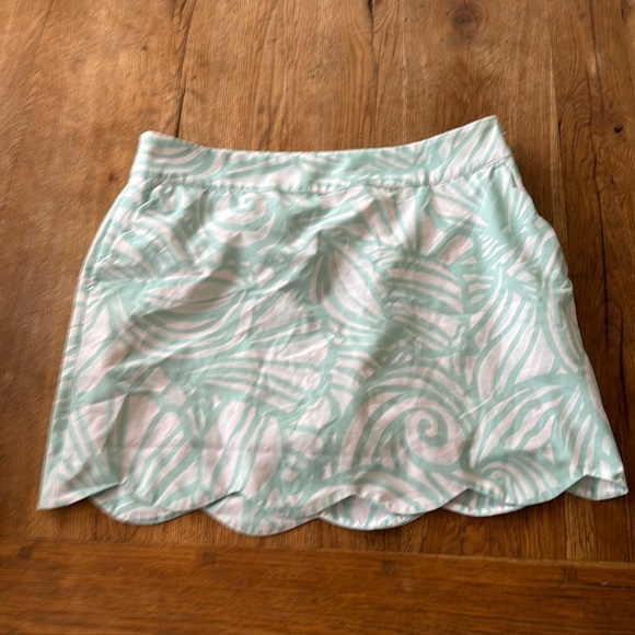 Vineyard Vines | Scallop Skirt size 8 mint green - Picture 2 of 10